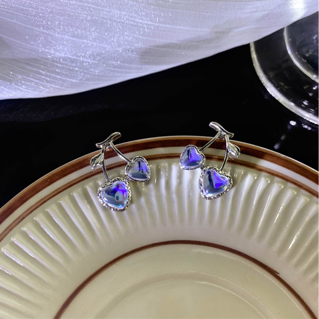 Anting Cherry Manis Ear Studs Serbaguna Untuk Cewek Keren