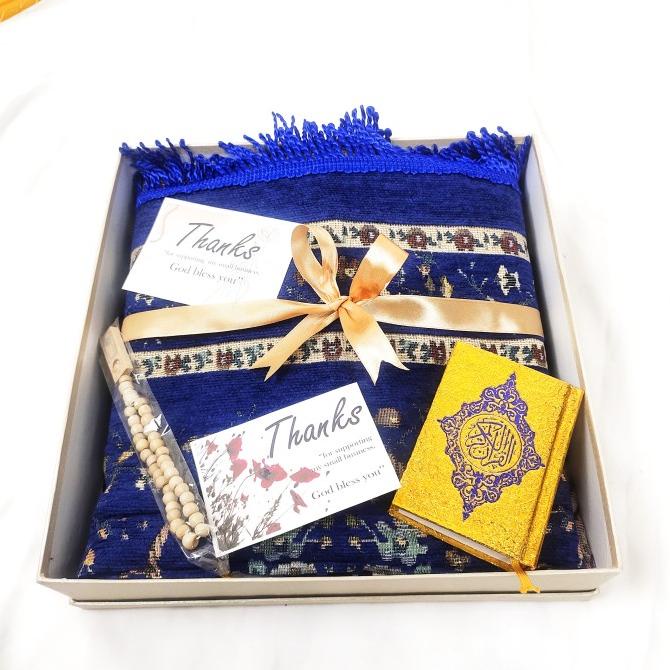 Paket Souvenir - Paket Sajadah & Tasbih - Souvenir Bagus