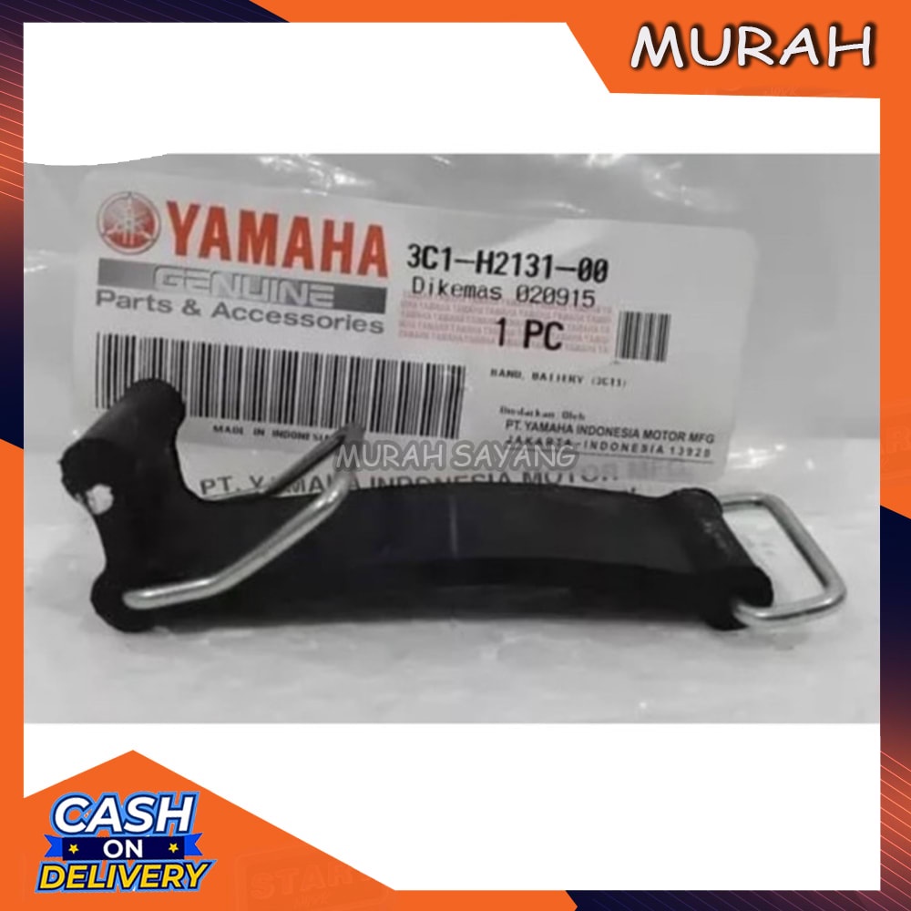 COD Karet Tali sabuk aki Band Battery Sabuk Klem Champ Pegangan YAMAHA Vixion YZF R15 old Xabre NVL 