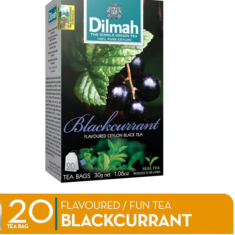 

▼ Dilmah Blackcurrant Tea - Teh Celup ♪