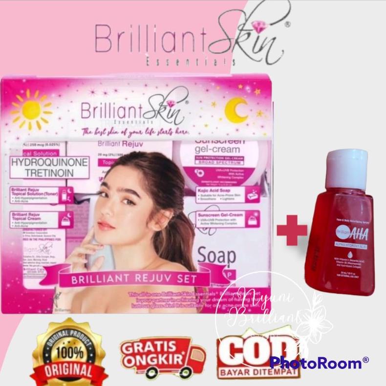 PAKET BRILLIANT REJUVENATING 100% ORIGINAL/Brilliant Skincare