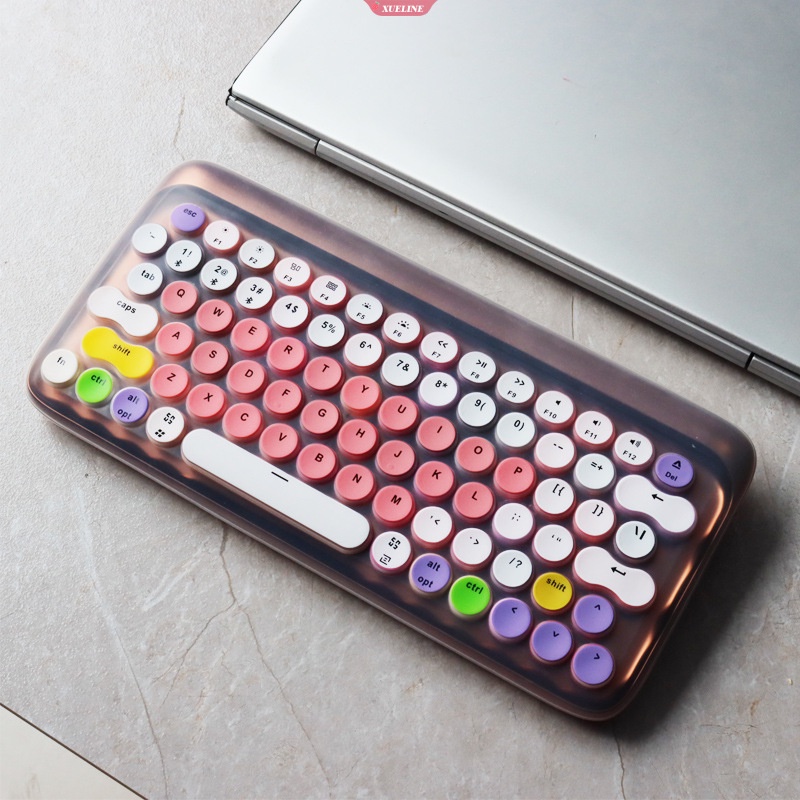 Terlaku Untuk Lofree DOT keyboard, film Pelindung keyboard Warna Dicat, film Pelindung keyboard Tahan Debu Silikon [ZXL]