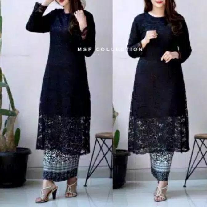 ✼ KEBAYA BRUKAT / KEBAYA MODERN / KEBAYA HITAM / BROKAT HITAM /KEBAYA ♪