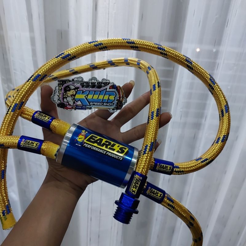 Emblem klem slongsong plumbing cnc selang fpr oil cooler ototrend thailook babylook