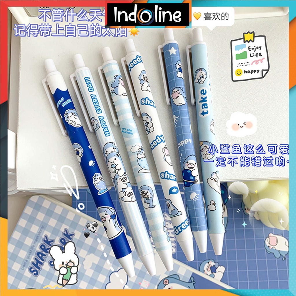 

Pulpen Gel Motif Baby Shark Pulpen Pelajar Dan Kantor Pena Lucu Cute Gel Pen Import COD 960