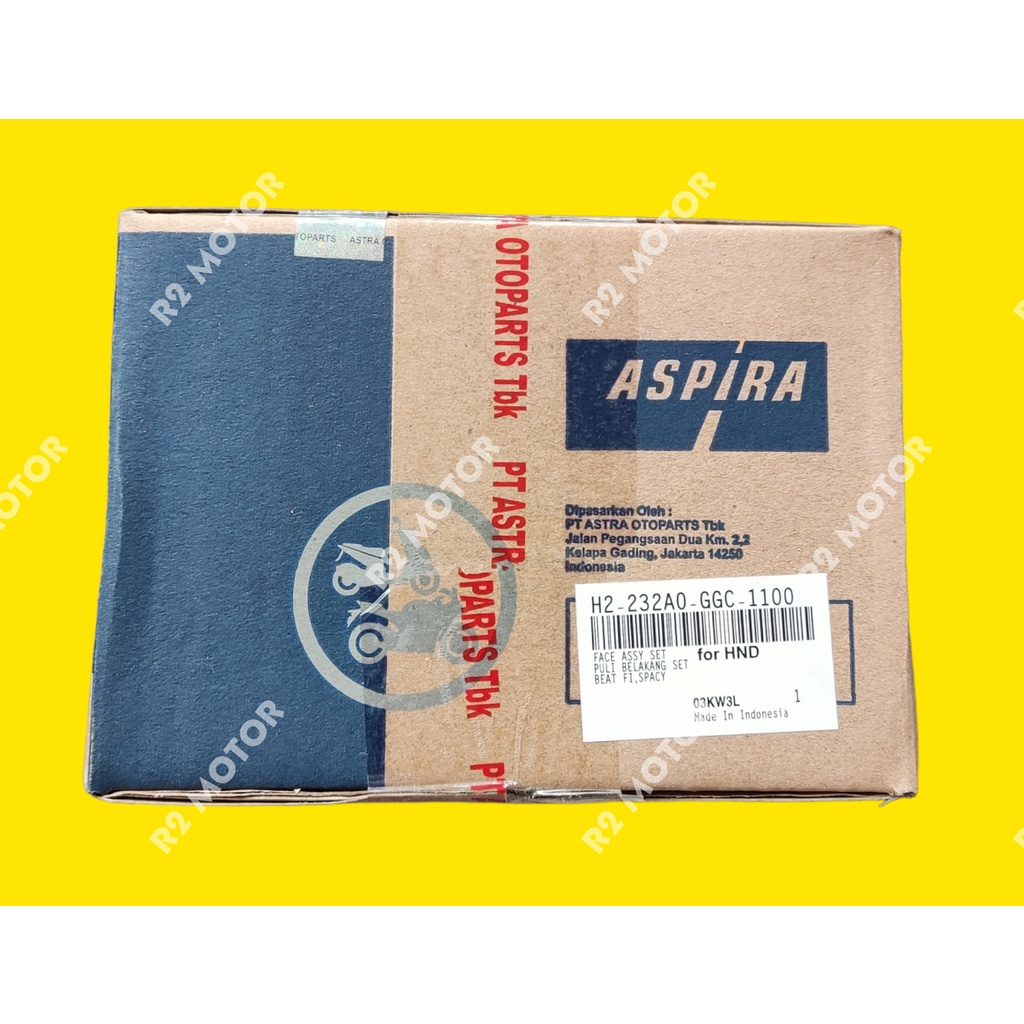Terbaru Pulley Puli Only Ggc Aspira Beat Scoopy Spacy Fi Starter Kasar Vario 110 Fi Face Assy Astra