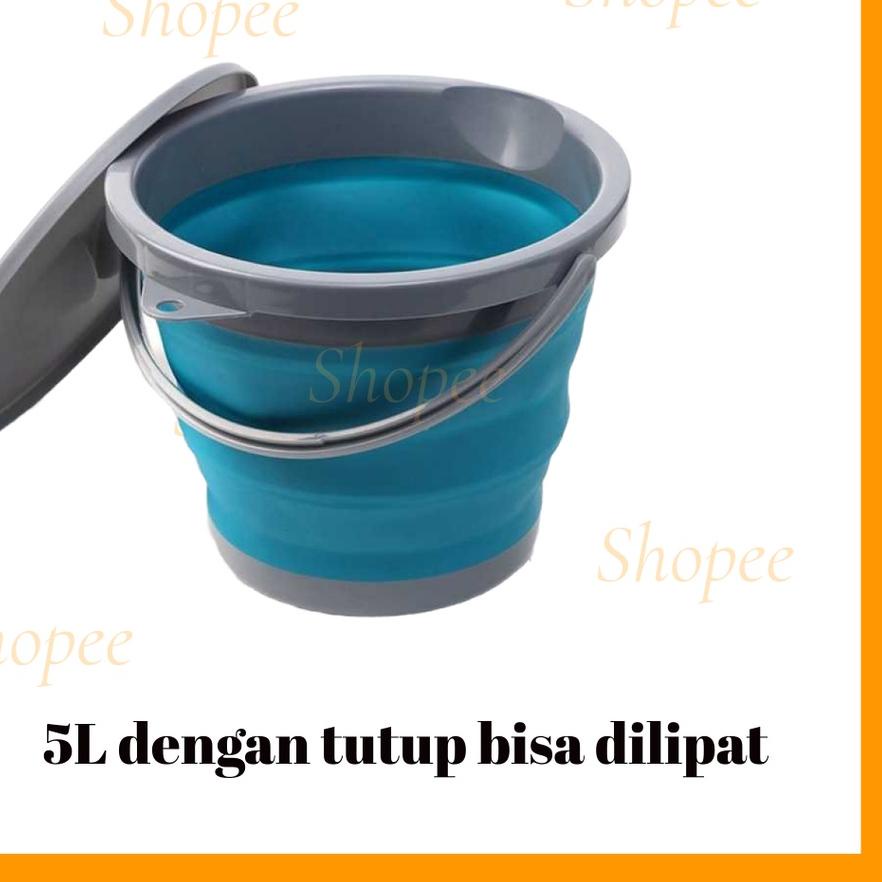 ☋ Ember lipat 5 Liter dengan tutup - AsyPets ➴