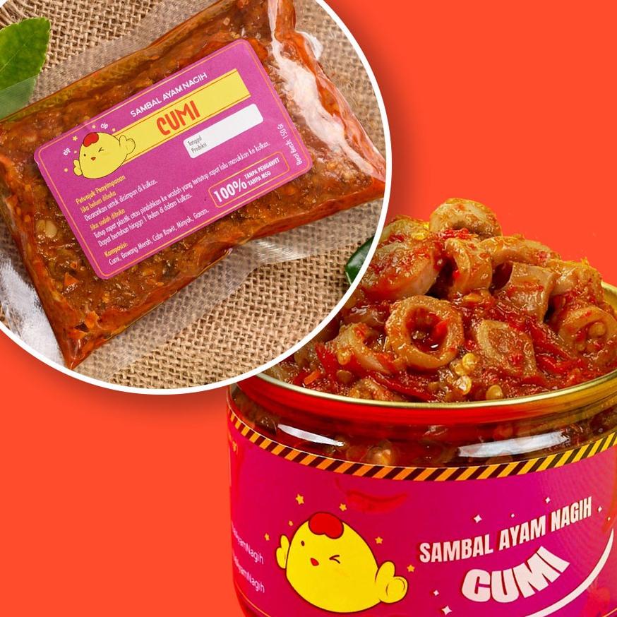 

♪ SAMBAL NAGIH - Sambal Cumi Asin Sachet ♜