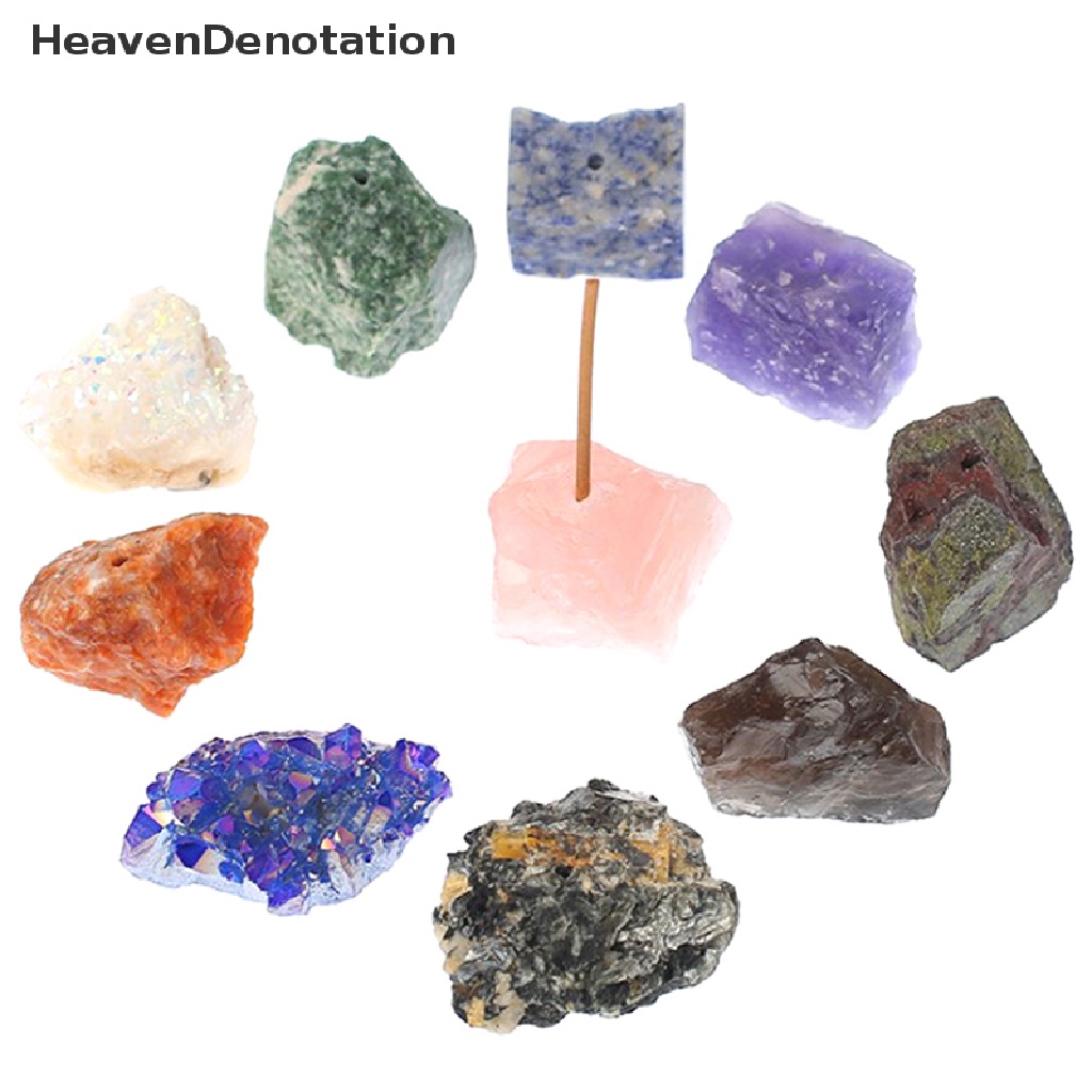 [HeavenDenotation] Tempat Dupa Batu Alam Healing Agate Purple Pink White Gemstone HDV