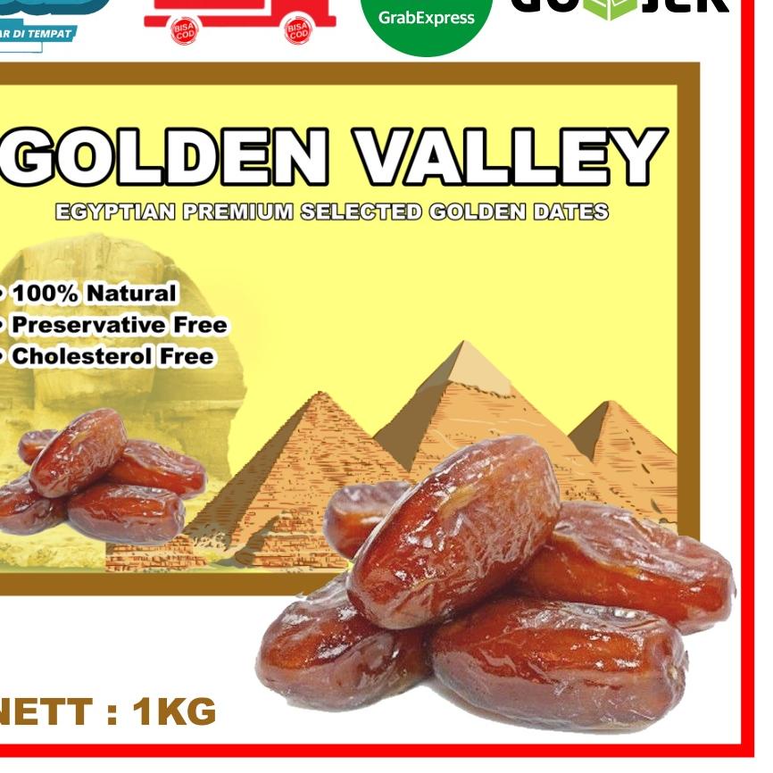 

➮ Kurma super (mesir) isi 1kg [ kemasan box mika ] ♦
