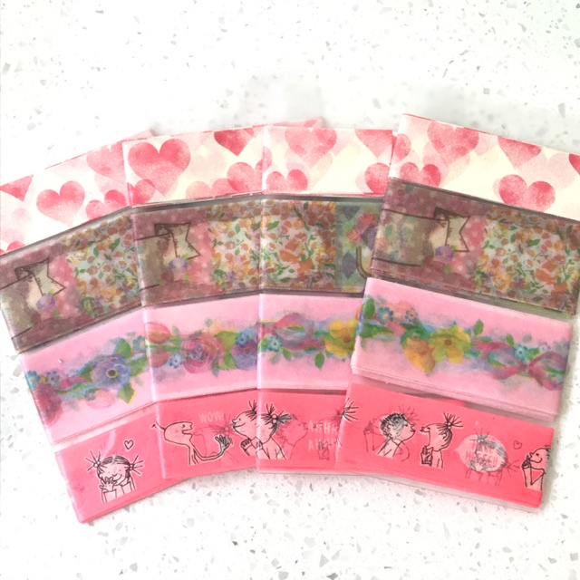 

washi tape / masking tape sample pink