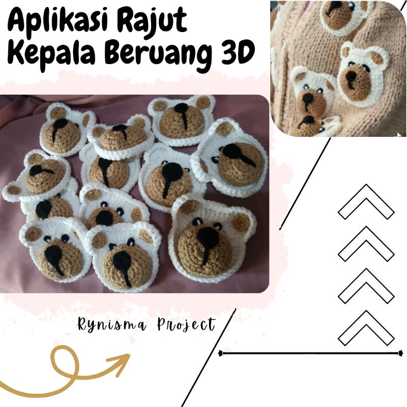 Aplikasi Rajut Bear 3D