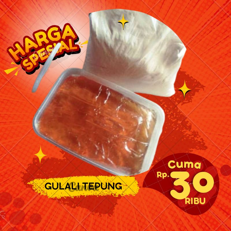 

[ GRATIS ONGKIR ] 6 RASA GULALI TEPUNG GULALI SUTERA / MAKANAN JADUL