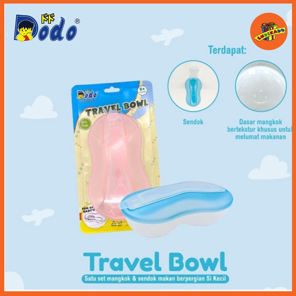 DODO Travel Bowl 6M+ - Tempat Makan Bayi