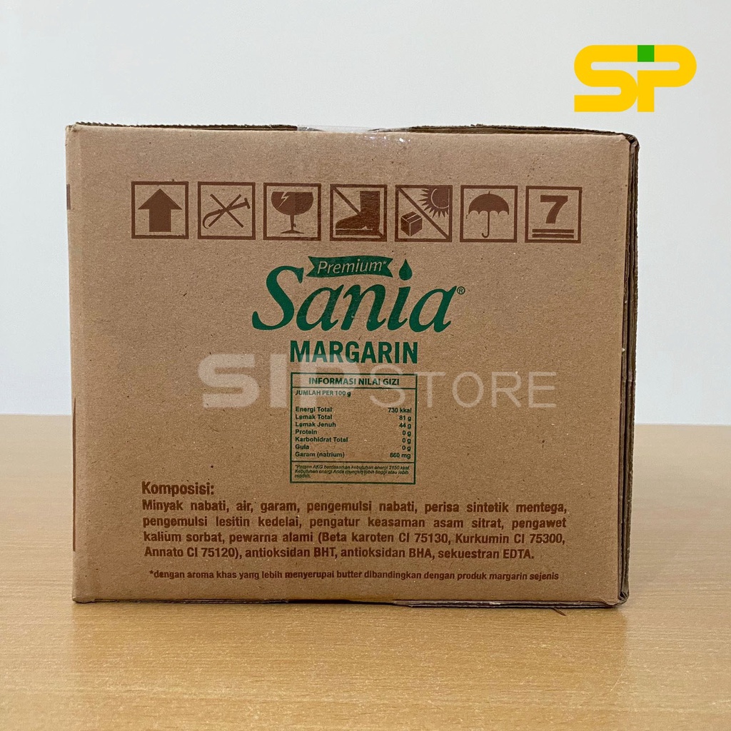 SANIA Margarin Premium / Premium Margarine SANIA 15kg / Mentega SANIA Butter
