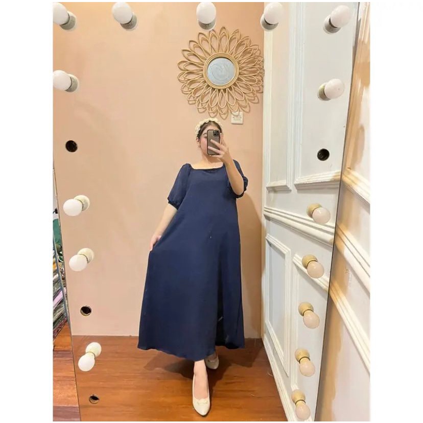 MASAYU LONG DRESS BAHAN CRINKLE / DRES CRINKLE/ GAMIS MASAYU DRESS CRINKLE PANJANG PREMIUM
