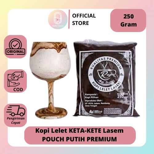 

QEILA - KOPI LELET KETA KETE KHAS LASEM REMBANG 250 GRAM | ASLI | READY STOCK