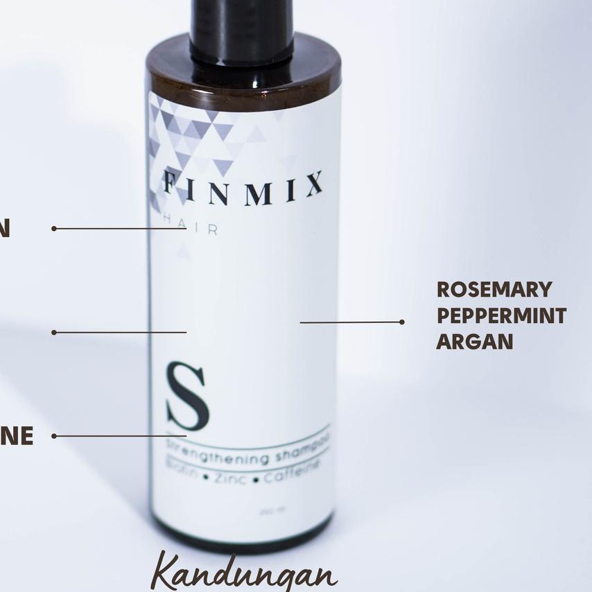 ➦ FINMIX HAIR SHAMPO HARIAN - BIOTIN ZINC CAFFEINE SHAMPOO ➹