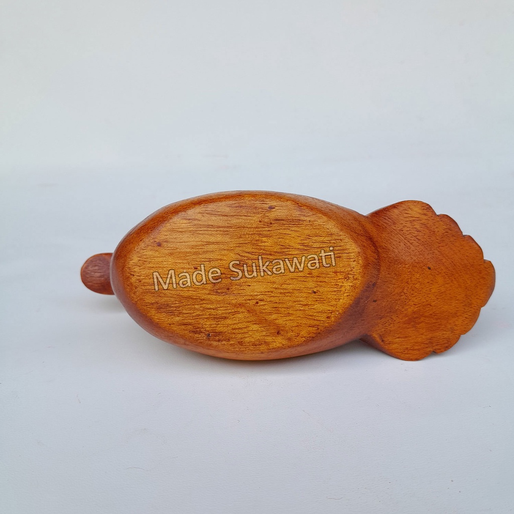 Patung Bebek kayu 15cm Kerajinan hiasan dekorasi handmade Bali