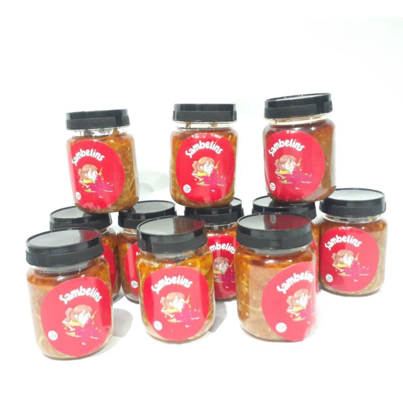 

sambal ayam suir ukuran 200 ml by Sambelins