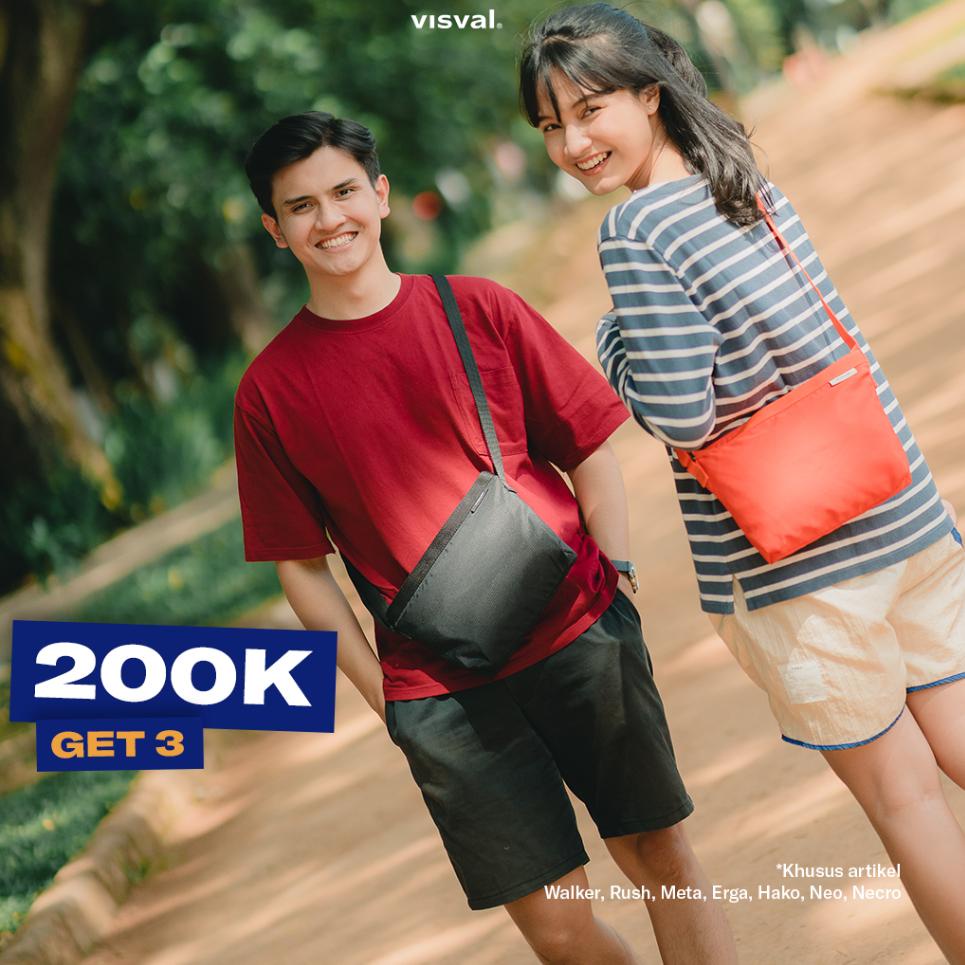 ➥ Sling Bag - Neo - Visval - Tas Selempang ☁