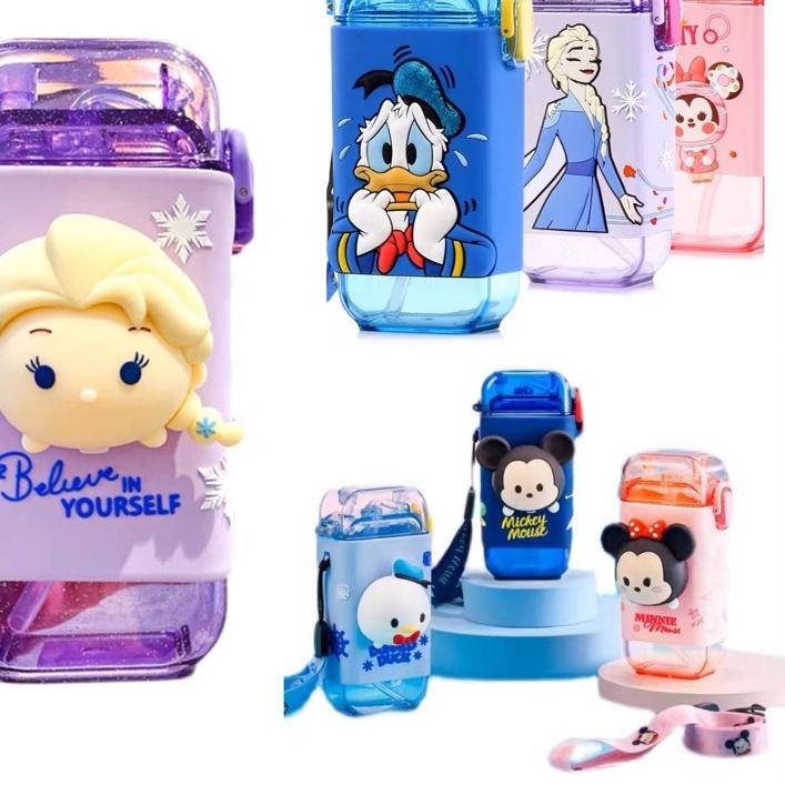 ✦ botol minum disney square 3D bottle botol minum anak ☏