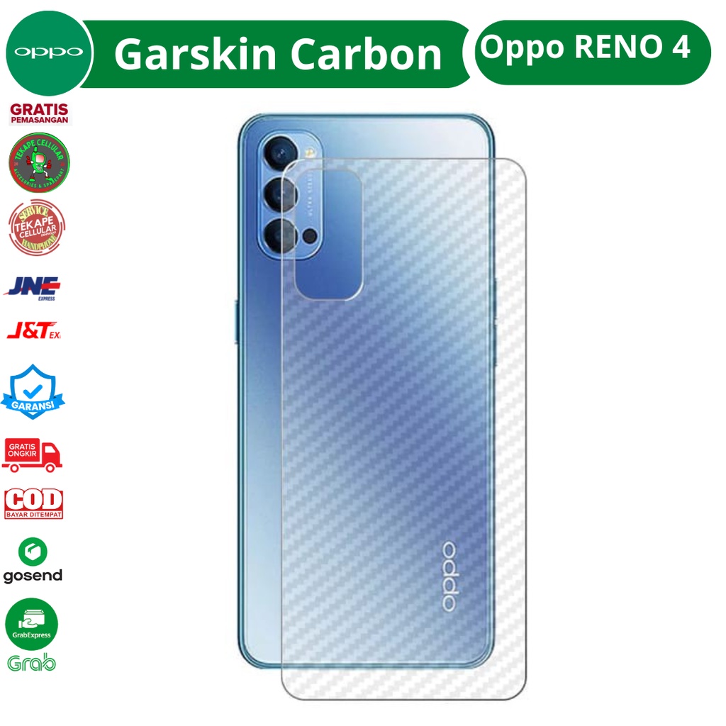Garskin Handphone Oppo Reno 4 bisa cod