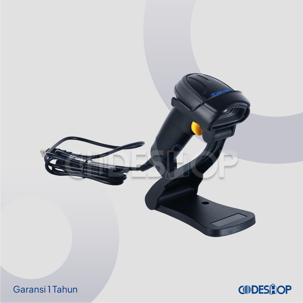 Scanner Barcode Scanlogic CS 6600 HD Imager 1D &amp; 2D USB