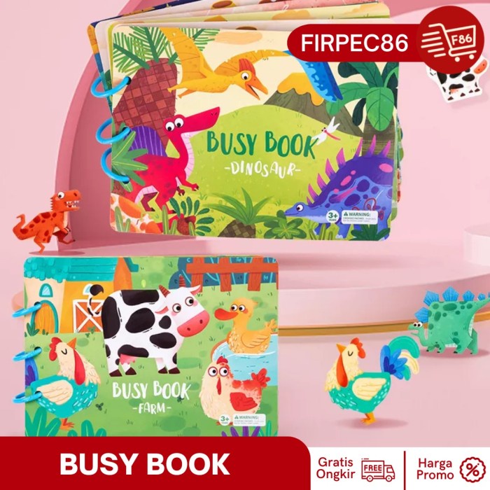 

Busy Book / Mainan Edukasi Anak / Buku Aktivitas Anak