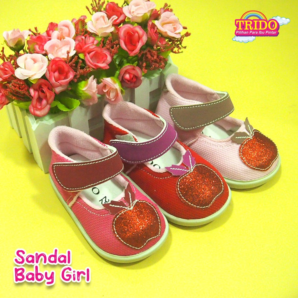 Sepatu bayi bunyi anak perempuan usia 1-3 tahun / sepatu bayi murah / sepatu anak bunyi