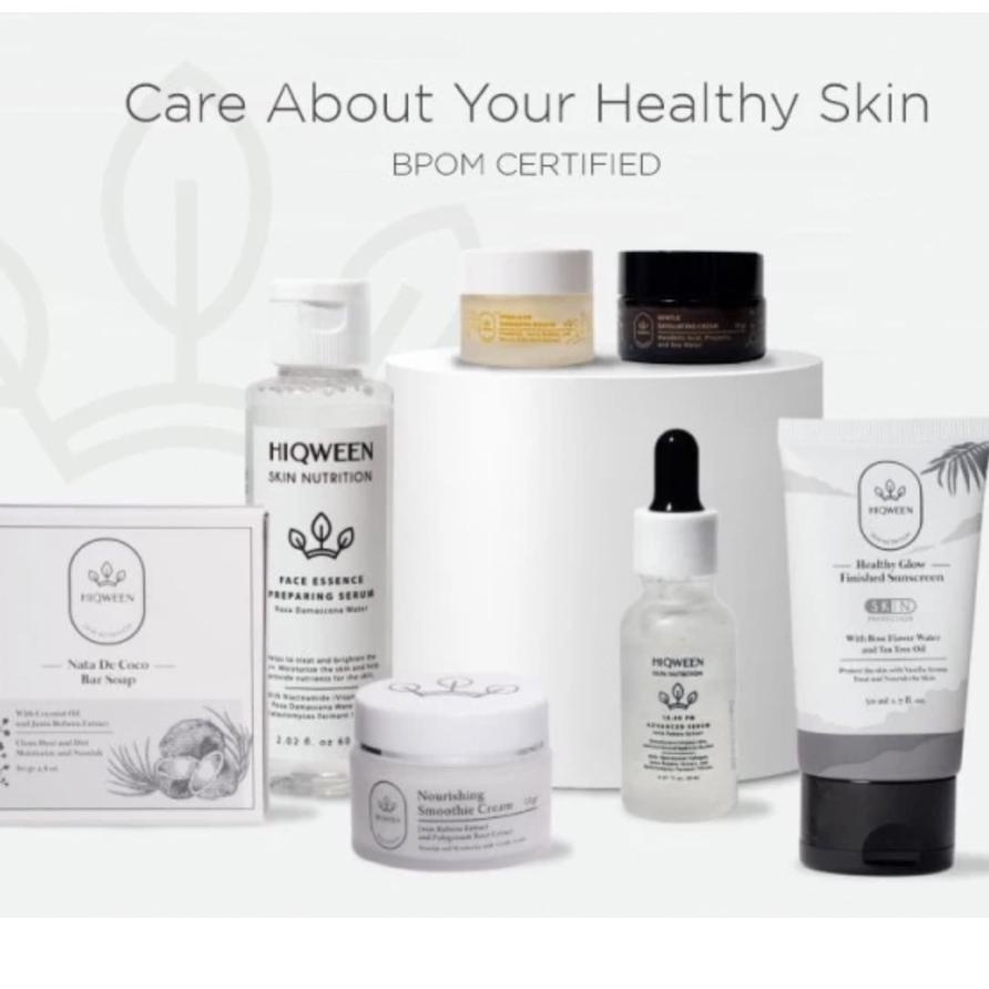 ♢ HIQWEEN SUNSCREEN BRIGHTENING AND GLOWING SKINCARE ➹
