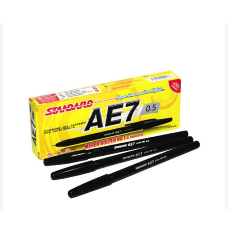 

ballpoint standard AE7 12 pcs gratis 1pcs