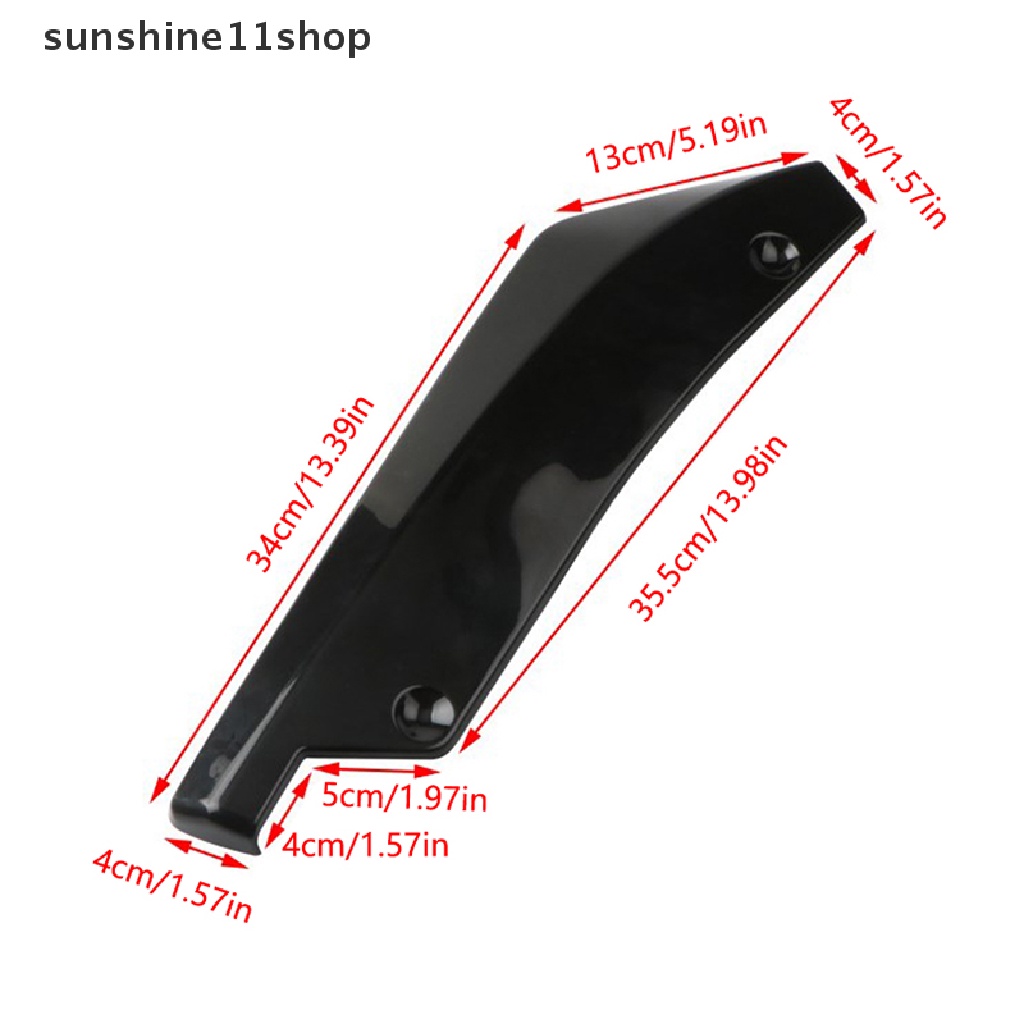 Sho Strip Bumper Depan Belakang Mobil Lip Spoiler Diffuser Splitter Pelindung Gores N