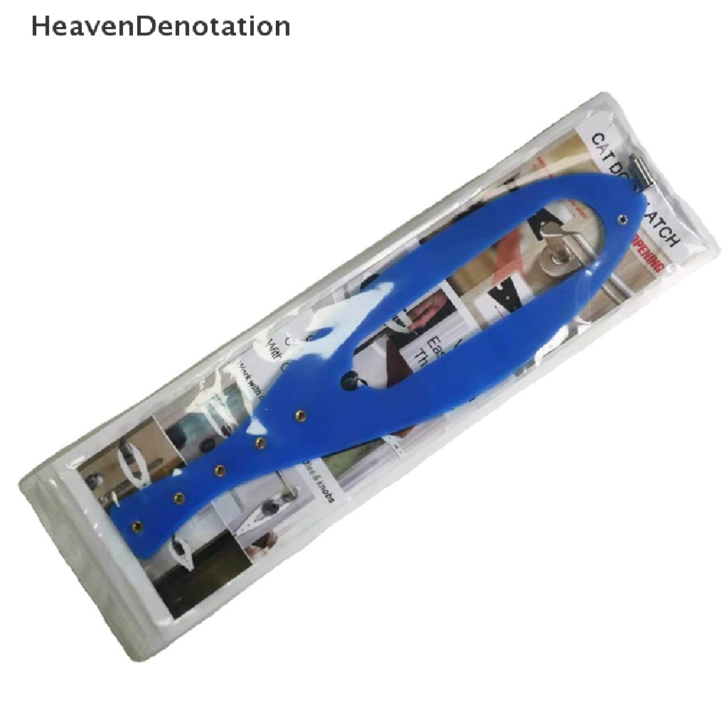 [HeavenDenotation] Grendel Pintu Untuk Kucing Anjing Door Holder Latch Menjaga Anjing Keluar Box Litter Dan Door Buddy Alternatif Baby Gate Pet Door HDV