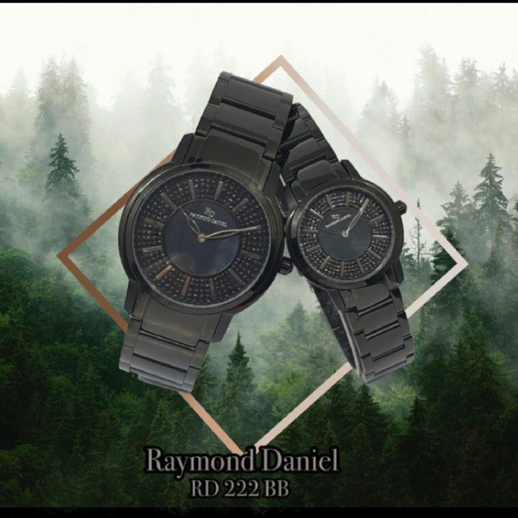 Raymond Daniel RD 222 BB, Jam Tangan Couple(Bisa Beli Satuan).Original