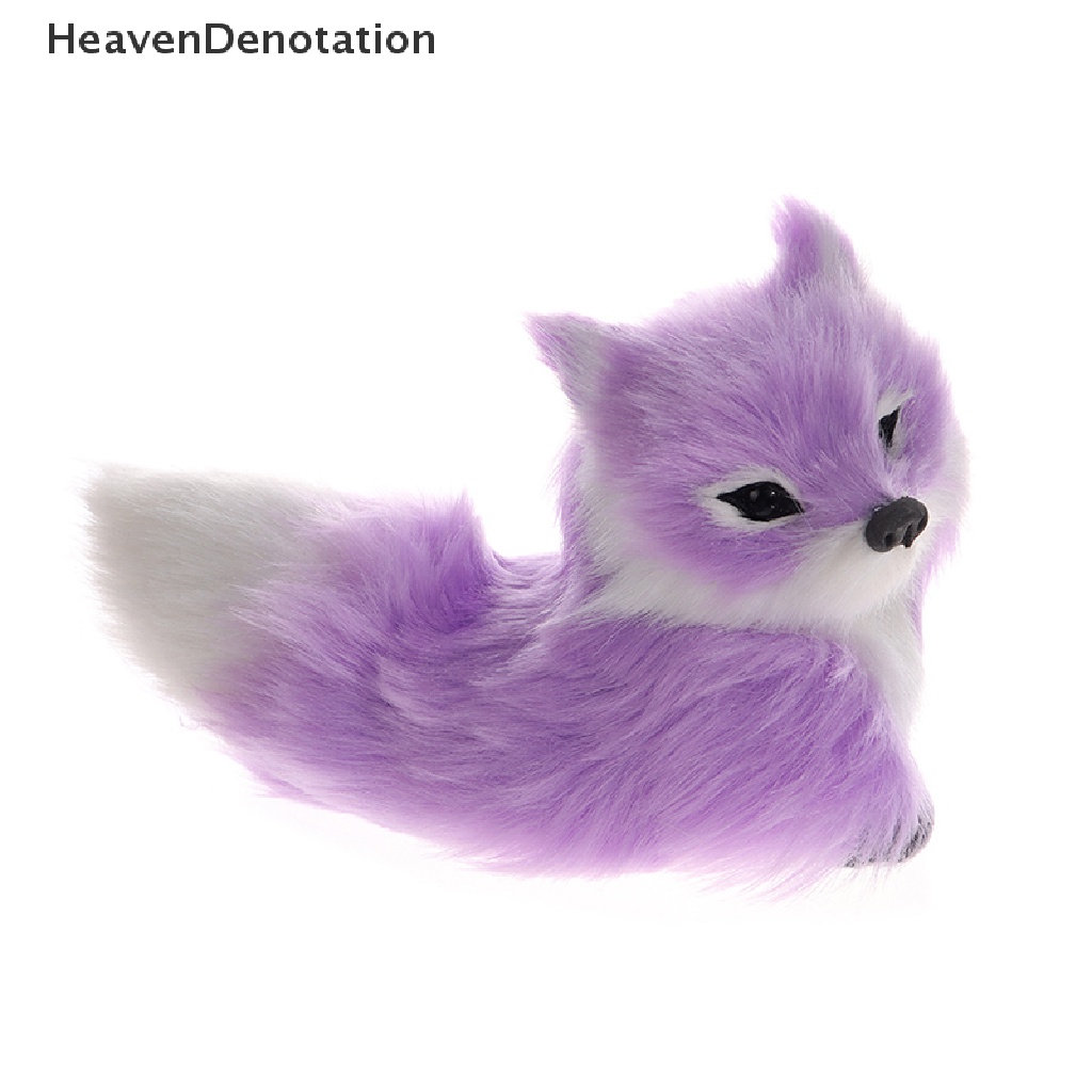 [HeavenDenotation] Simulasi Rubah Hewan Plush Decor Mainan Boneka Untuk Anak HDV