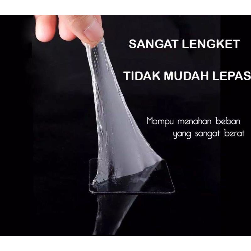 1234OS - Nano Tape Papan Kotak Double Side Tape Magic Perekat Dinding Kuat.