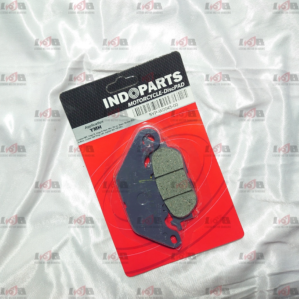 INDOPARTS Disc Pad Mx Mio Nmax Vixion Kampas Rem Depan Belakang Cakram Brake Pad Cakram