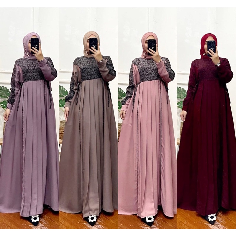 Airin dress amore by ruby / amore by ruby / gamis amore by ruby