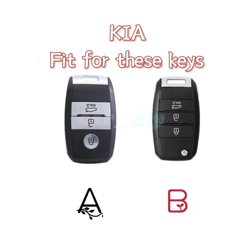 SPECIAL TPU 3 Button Car Key Case Cover For Kia KX Rio Sorento K4 Cerato Forte Picanto Stonic Carnival Niro Morning Picanto Elantra Verna Sportage Auto Accessories Keychain