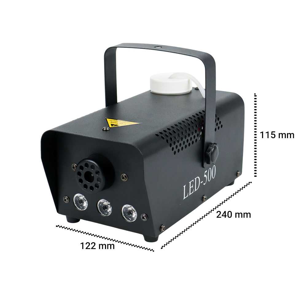 (BISA COD) FTIHSHP LED Sistem Fogger Panggung Stage Machine Ejector with RGB LED - KY-LED500