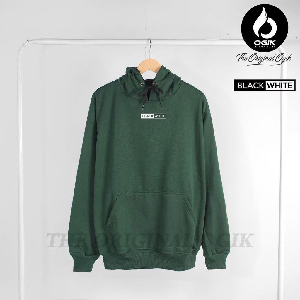 Sweater Hoodie Distro Pria Mr Dee Warna Ijo Botol Keep Life Simple Suwiter Cowok Cewek Oversize Jake