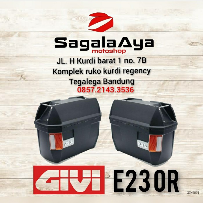 Terlaris Side Box Motor Givi E23 Or Ns Sb E 23 Panier Cb Vixion Verza Versys