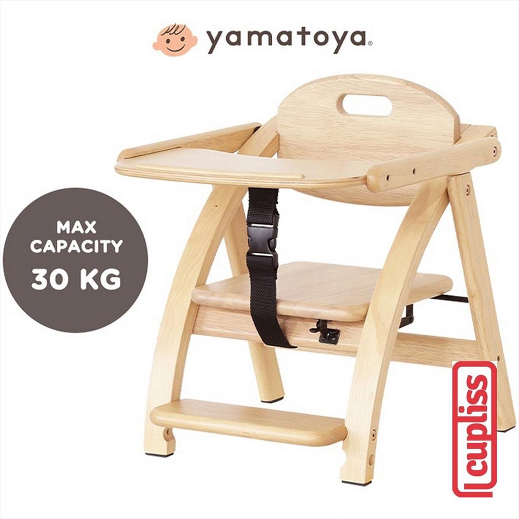 Yamatoya Arch Low Chair Lil Natural Kursi Makan Anak