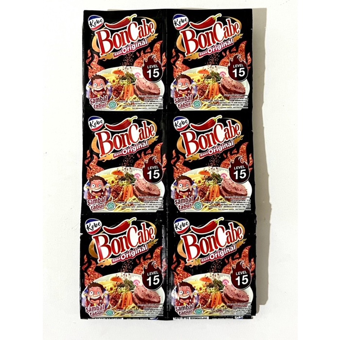 BON CABE ORIGINAL  LEVEL 15  RENCENG (12 SACHET)