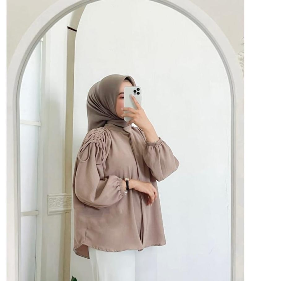➽ RX Fashion - GAVI LENGAN SERUT / HEKSA BLOUSE / VARINKA YEMI KEMEJA BLOUSE   - NN ❀