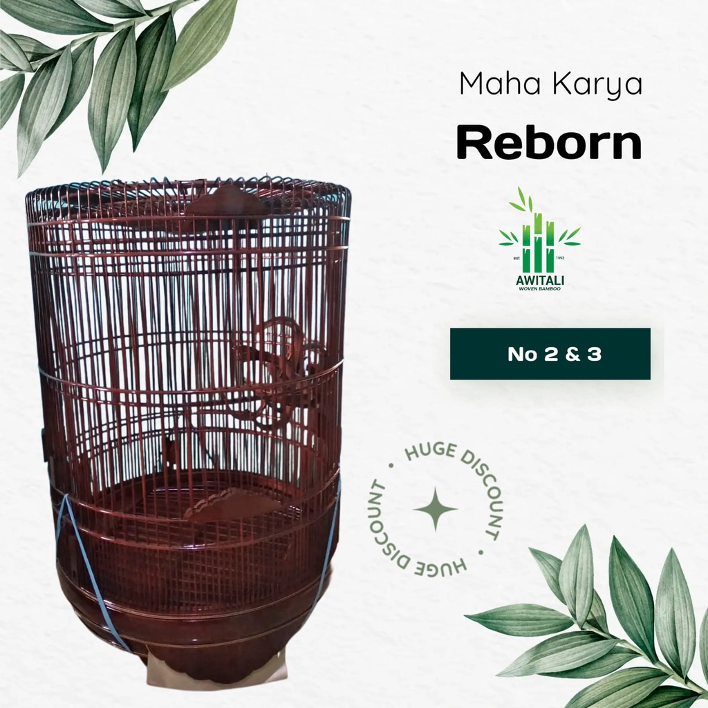 Sangkar Kandang Murai Batu No 2 3 Rafi Jaya Reborn Choco Anis Kacer