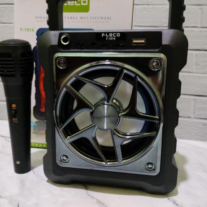 ☊ ✅COD SPEAKER BLUETOOTH8606  speaker 8,5inch GERATIS MIK KARAOKE MIC KATAOKE KABEL MIK WIRELESS SIN