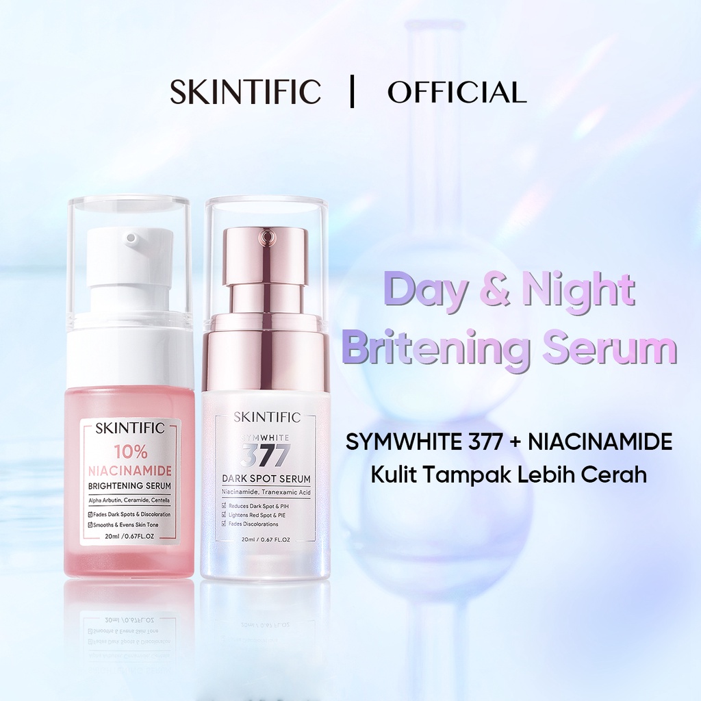 Jual Skintific Brightening Serum Pcs Niacinamide Symwhite Whitening Skincare Paket