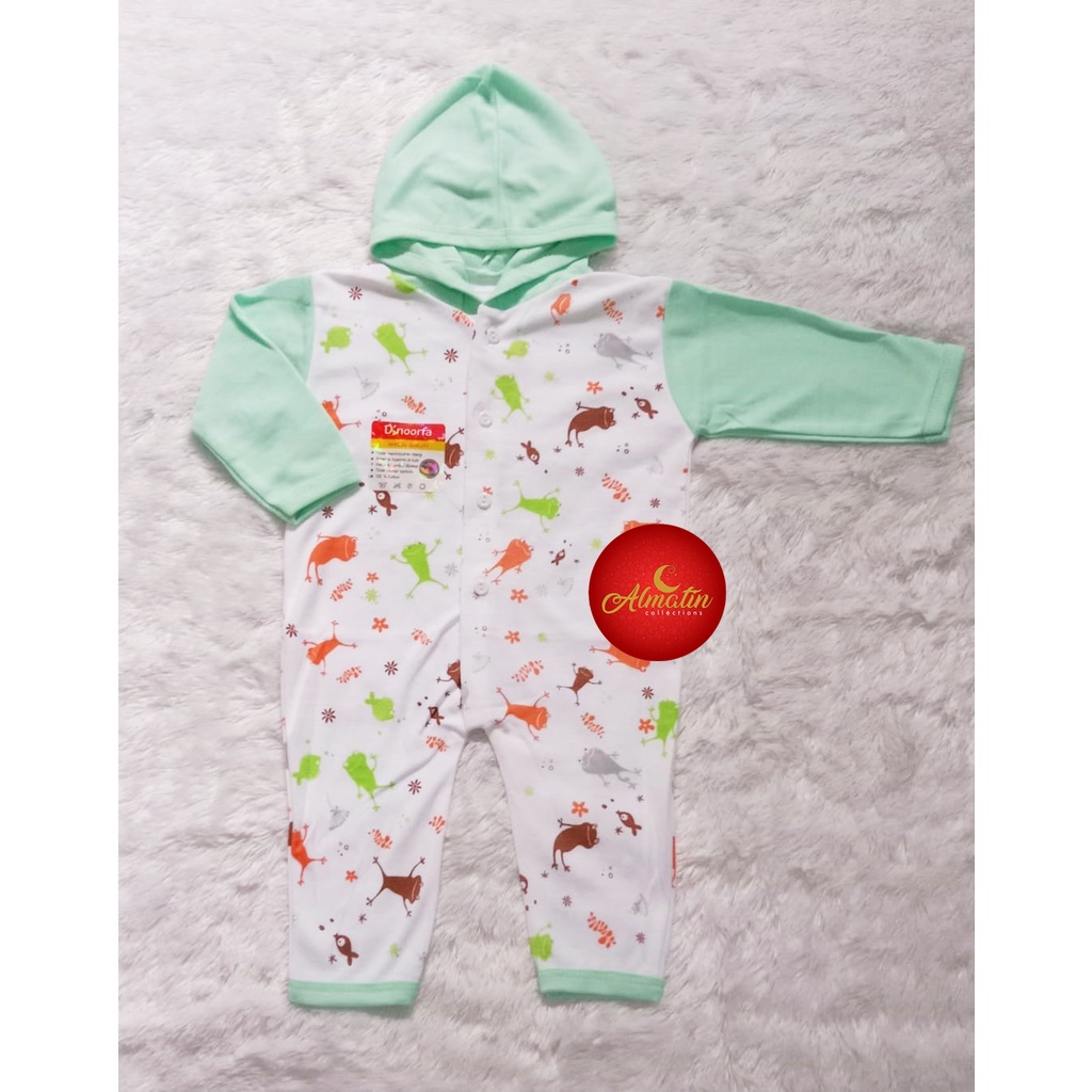 JUMPER BAYI NEWBORN UNISEX MURAH DAPAT 3 STEL / SLEEPSUIT BAYI TUTUP KAKI BAJU KODOK BAYI 3 STEL